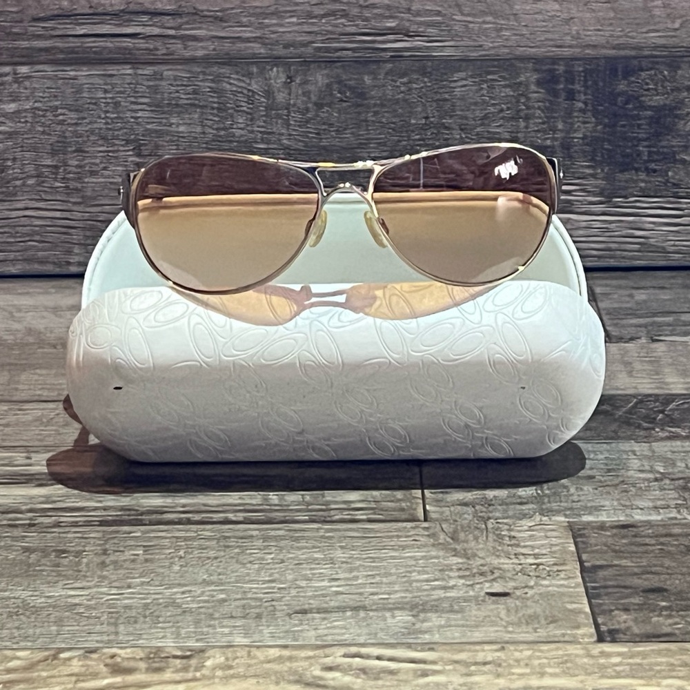 Oakley Restless Gold Aviator Sunglasses